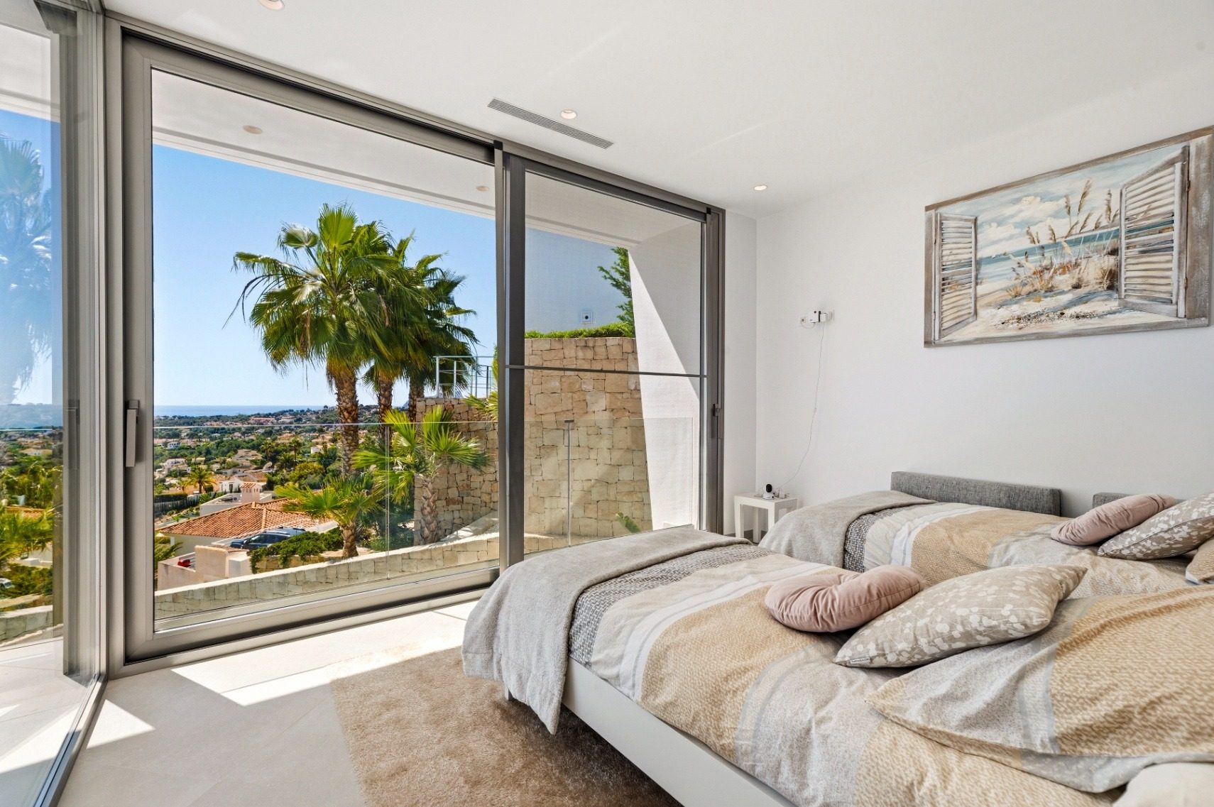 Suite mit Eck-Panoramaverglasung und Meerblick